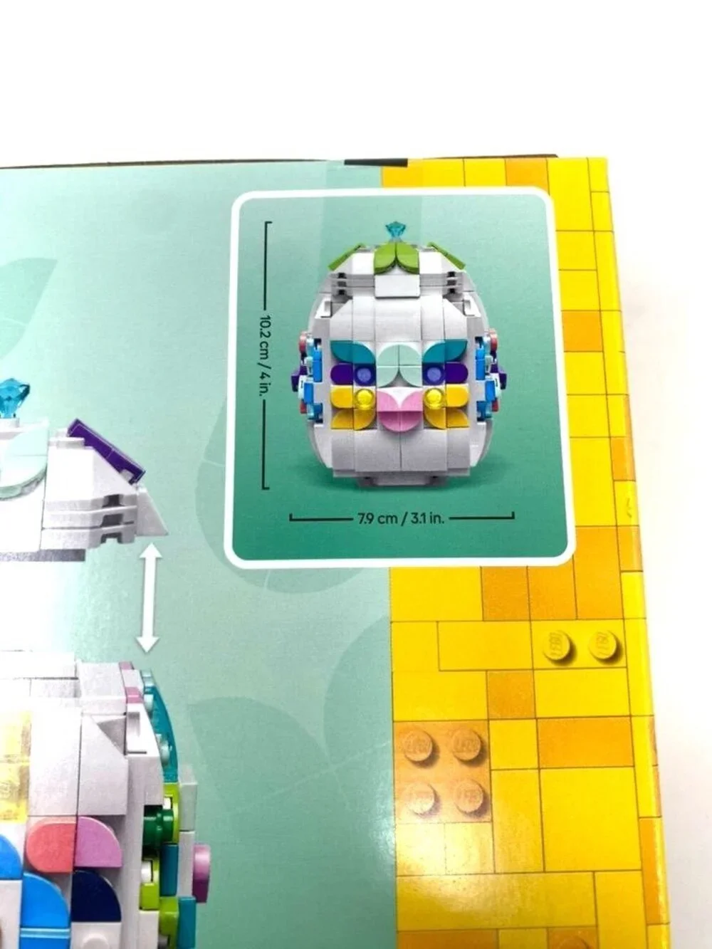 LEGO 40816 Decorative Easter Egg Building Toy Spring Ages 9+ 386 Pcs Creative